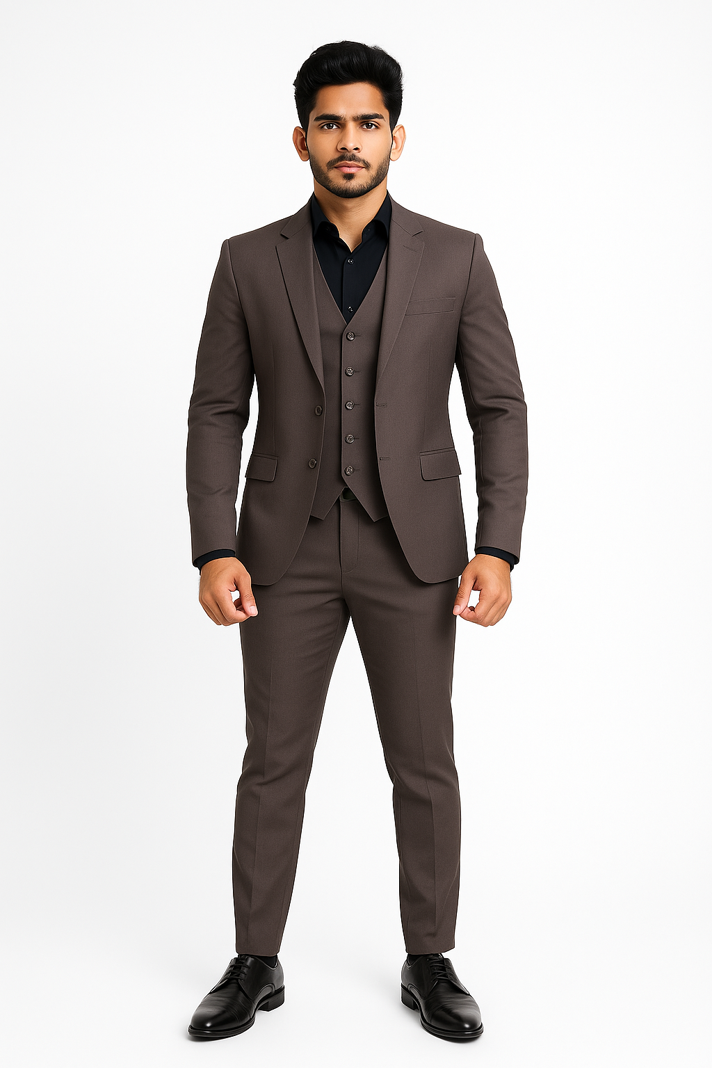The Caffeine Cut – Smart 3-Piece Suit